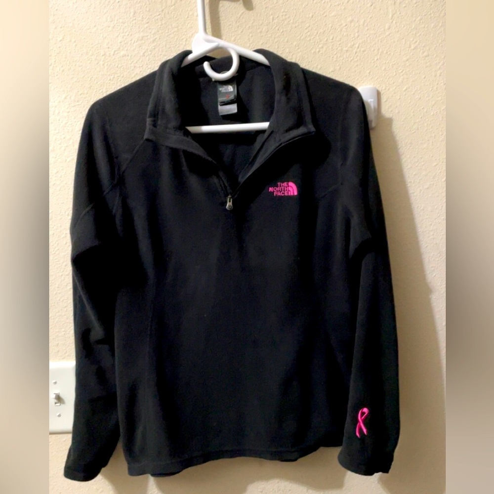 The North Face special breast cancer awareness 1/4 zip.